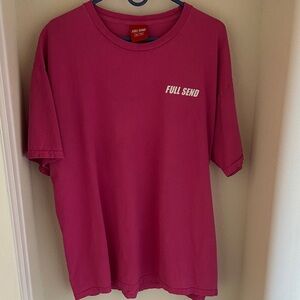 FULL SEND Men’s Crewneck T-Shirt — Magenta
